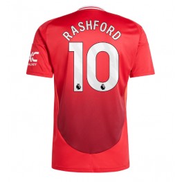 Manchester United Marcus Rashford #10 Thuis tenue 2024-25 Korte Mouw