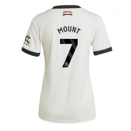 Manchester United Mason Mount #7 Derde tenue Dames 2024-25 Korte Mouw