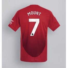 Manchester United Mason Mount #7 Thuis tenue 2024-25 Korte Mouw