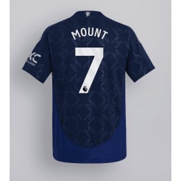 Manchester United Mason Mount #7 Uit tenue 2024-25 Korte Mouw