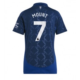 Manchester United Mason Mount #7 Uit tenue Dames 2024-25 Korte Mouw