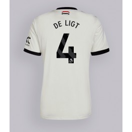 Manchester United Matthijs de Ligt #4 Derde tenue 2024-25 Korte Mouw