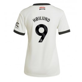 Manchester United Rasmus Hojlund #9 Derde tenue Dames 2024-25 Korte Mouw