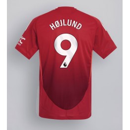 Manchester United Rasmus Hojlund #9 Thuis tenue 2024-25 Korte Mouw