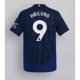 Manchester United Rasmus Hojlund #9 Uit tenue 2024-25 Korte Mouw