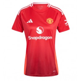 Manchester United Thuis tenue Dames 2024-25 Korte Mouw