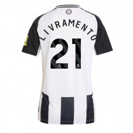 Newcastle United Tino Livramento #21 Thuis tenue Dames 2024-25 Korte Mouw