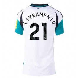 Newcastle United Tino Livramento #21 Uit tenue Dames 2024-25 Korte Mouw