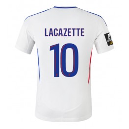 Olympique Lyonnais Alexandre Lacazette #10 Thuis tenue 2024-25 Korte Mouw