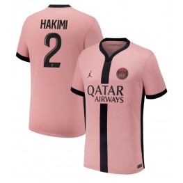 Paris Saint-Germain Achraf Hakimi #2 Derde tenue 2024-25 Korte Mouw