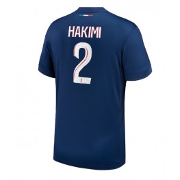 Paris Saint-Germain Achraf Hakimi #2 Thuis tenue 2024-25 Korte Mouw