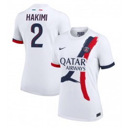 Paris Saint-Germain Achraf Hakimi #2 Uit tenue Dames 2024-25 Korte Mouw