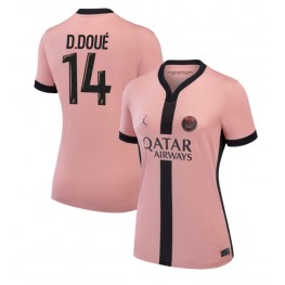 Paris Saint-Germain Desire Doue #14 Derde tenue Dames 2024-25 Korte Mouw