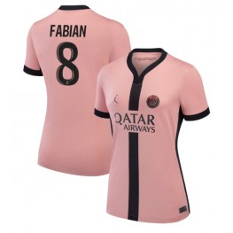 Paris Saint-Germain Fabian Ruiz #8 Derde tenue Dames 2024-25 Korte Mouw