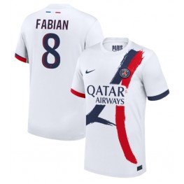 Paris Saint-Germain Fabian Ruiz #8 Uit tenue 2024-25 Korte Mouw