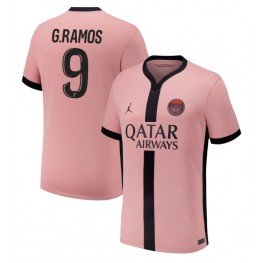 Paris Saint-Germain Goncalo Ramos #9 Derde tenue 2024-25 Korte Mouw