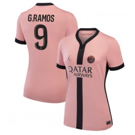 Paris Saint-Germain Goncalo Ramos #9 Derde tenue Dames 2024-25 Korte Mouw