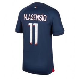 Paris Saint-Germain Marco Asensio #11 Thuis tenue 2023-24 Korte Mouw