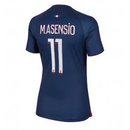 Paris Saint-Germain Marco Asensio #11 Thuis tenue Dames 2023-24 Korte Mouw