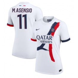 Paris Saint-Germain Marco Asensio #11 Uit tenue Dames 2024-25 Korte Mouw