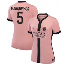 Paris Saint-Germain Marquinhos #5 Derde tenue Dames 2024-25 Korte Mouw