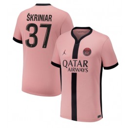 Paris Saint-Germain Milan Skriniar #37 Derde tenue 2024-25 Korte Mouw