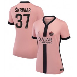 Paris Saint-Germain Milan Skriniar #37 Derde tenue Dames 2024-25 Korte Mouw