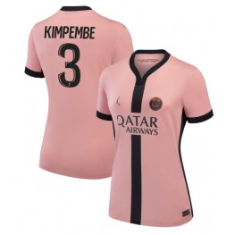 Paris Saint-Germain Presnel Kimpembe #3 Derde tenue Dames 2024-25 Korte Mouw