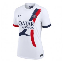 Paris Saint-Germain Uit tenue Dames 2024-25 Korte Mouw