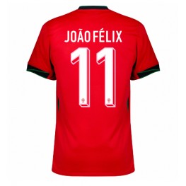 Portugal Joao Felix #11 Thuis tenue EK 2024 Korte Mouw