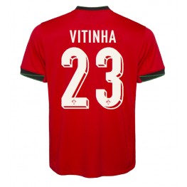 Portugal Vitinha #23 Thuis tenue EK 2024 Korte Mouw