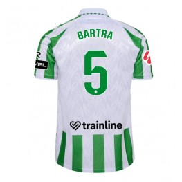 Real Betis Marc Bartra #5 Thuis tenue 2024-25 Korte Mouw