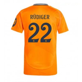 Real Madrid Antonio Rudiger #22 Uit tenue 2024-25 Korte Mouw