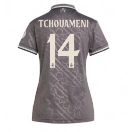 Real Madrid Aurelien Tchouameni #14 Derde tenue Dames 2024-25 Korte Mouw