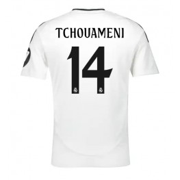 Real Madrid Aurelien Tchouameni #14 Thuis tenue 2024-25 Korte Mouw