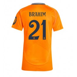 Real Madrid Brahim Diaz #21 Uit tenue Dames 2024-25 Korte Mouw