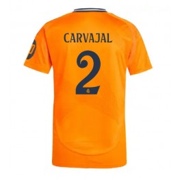 Real Madrid Daniel Carvajal #2 Uit tenue 2024-25 Korte Mouw