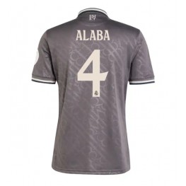 Real Madrid David Alaba #4 Derde tenue 2024-25 Korte Mouw