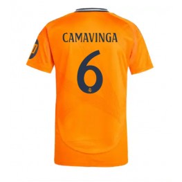 Real Madrid Eduardo Camavinga #6 Uit tenue 2024-25 Korte Mouw