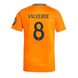 Real Madrid Federico Valverde #8 Uit tenue 2024-25 Korte Mouw