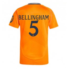 Real Madrid Jude Bellingham #5 Uit tenue 2024-25 Korte Mouw