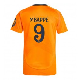 Real Madrid Kylian Mbappe #9 Uit tenue 2024-25 Korte Mouw