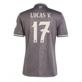 Real Madrid Lucas Vazquez #17 Derde tenue 2024-25 Korte Mouw