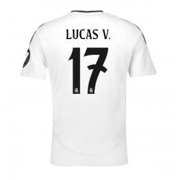 Real Madrid Lucas Vazquez #17 Thuis tenue 2024-25 Korte Mouw