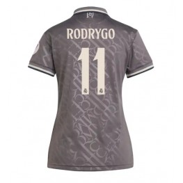 Real Madrid Rodrygo Goes #11 Derde tenue Dames 2024-25 Korte Mouw