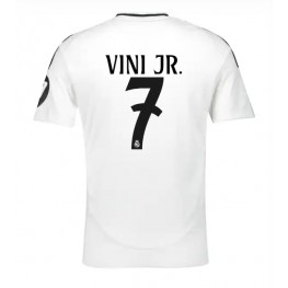 Real Madrid Vinicius Junior #7 Thuis tenue 2024-25 Korte Mouw