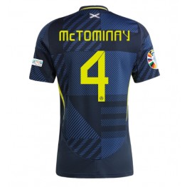 Schotland Scott McTominay #4 Thuis tenue EK 2024 Korte Mouw