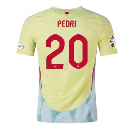 Spanje Pedri Gonzalez #20 Uit tenue EK 2024 Korte Mouw