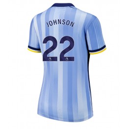 Tottenham Hotspur Brennan Johnson #22 Uit tenue Dames 2024-25 Korte Mouw