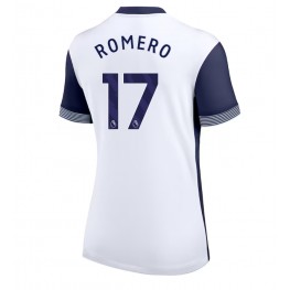 Tottenham Hotspur Cristian Romero #17 Thuis tenue Dames 2024-25 Korte Mouw